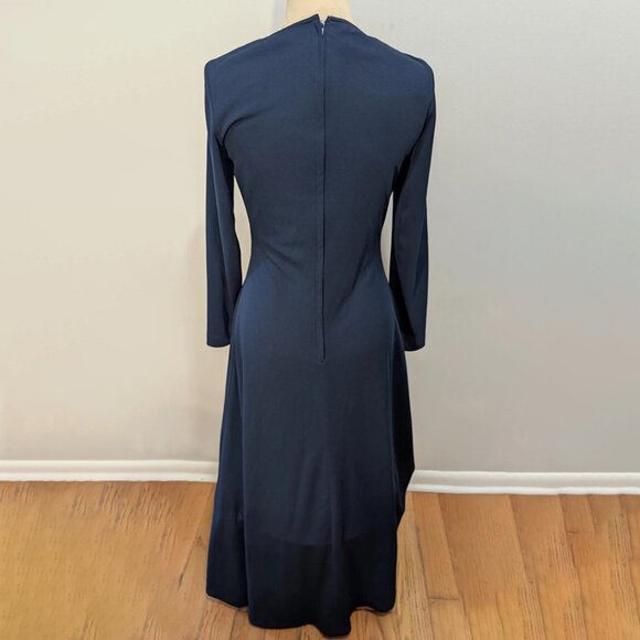 1970s Julie Miller of California Long Sleeve Maxi Dress - Picture 4 of 7